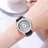 Класичний жіночий годинник Skmei 2172SIBK Silver-Black фото 4