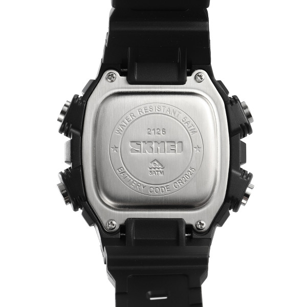 Спортивные мужские часы Skmei 2126SIBK Silver-Black фото 8