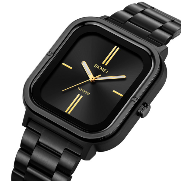 Классические мужские часы Skmei 2275BKGD Black-Gold фото 3