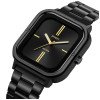 Класичний чоловічий годинник Skmei 2275BKGD Black-Gold фото 3