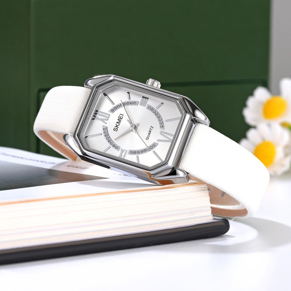 Жіночий класичний годинник Skmei 2238SI Silver фото 5