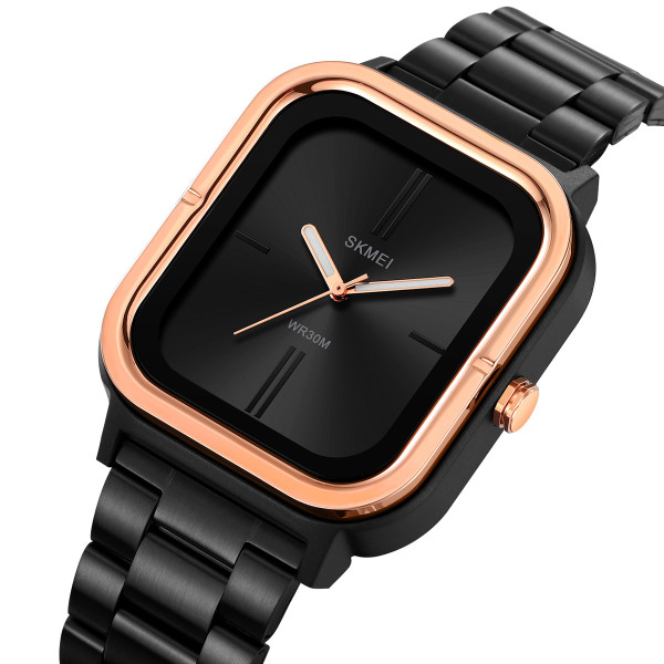 Класичний чоловічий годинник Skmei 2275RG Rose Gold фото 3
