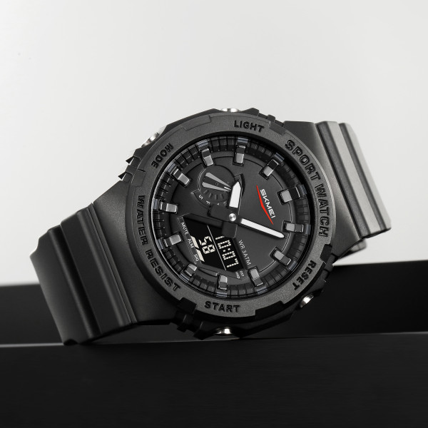 Спортивний чоловічий годинник Skmei 2351BKBK Black-Black фото 5