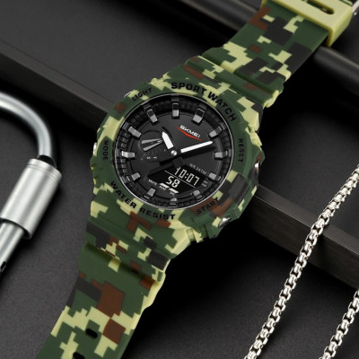 Skmei 2351CMGN Camo Green