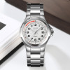 Класичний жіночий годинник Skmei 9320SIWT Silver-White фото 4