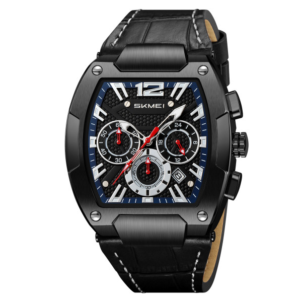 Классические мужские часы Skmei 9357BKBK Black фото 1