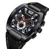 Класичний чоловічий годинник Skmei 9357BKBK Black фото 3