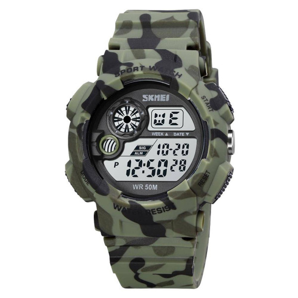 Мужские часы Skmei 1718CMGN Camo Green фото 1