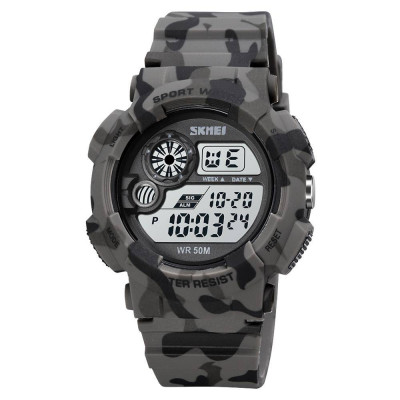 Чоловічий годинник Skmei 1718CMGY Camo Gray