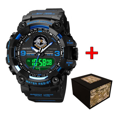 Awarder 001BUSSO ССО Черные с синим + Коробка