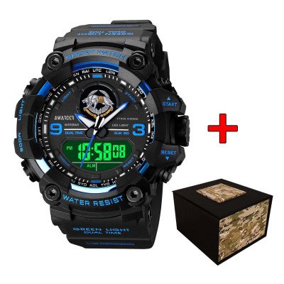 Awarder 001BUSSO ССО Черные с синим + Коробка