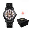 Класичний чоловічий годинник Awarder 025 Sharp All Black фото 2