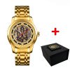 Класичний чоловічий годинник Awarder 025 Sharp Gold-Gold фото 2