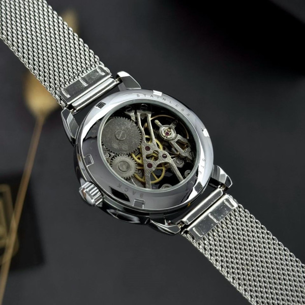 Классические женские часы Awarder 028L Silver-Black Где бы ни была фото 8