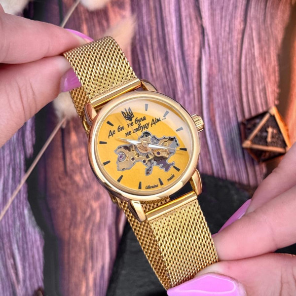 Классические женские часы Awarder 028L All Gold Где бы ни была фото 4