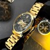 Классические мужские часы Awarder 022-3D Не забуду Дом Gold-Black Steel фото 5