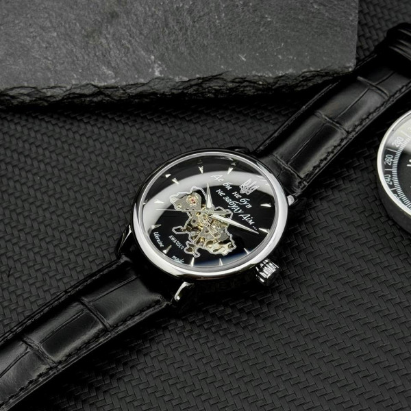 Классические мужские часы Awarder 022-3D Не Забуду Дом Silver-Black фото 8