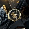 Классические мужские часы Awarder 022-3D Не забуду Дом Gold-Black фото 11