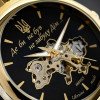 Классические мужские часы Awarder 022 Gold-Black Automatics Metall Не Забуду Дом фото 9