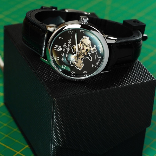 Класичний чоловічий годинник Awarder 022 Не Забуду Дім Silver-Black фото 8
