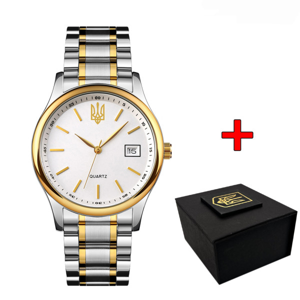 Классические часы Awarder 023 Трезубец Золото, японский механизм фото 1