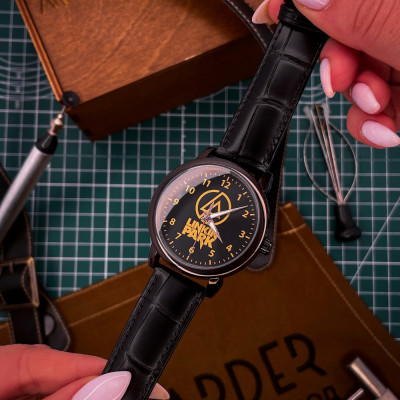 Awarder 022 Black Leather Automatic Індивідуальний дизайн