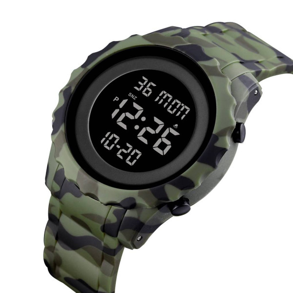 Чоловічий годинник Skmei 1631CMGN Camo Green фото 3