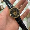Классические часы Awarder 022 Gold Leather с Индивидуальным дизайном, кожаный ремешок фото 3