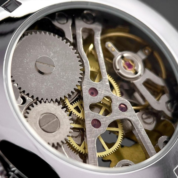 Классические женские часы Awarder 028-3D Де би не була Silver-Black под Индивидуальный дизайн, водонепроницаемый фото 8