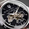 Класичний жіночий годинник Awarder 028-3D Де би не була Silver-Black фото 6