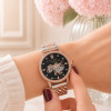 Класичний жіночий годинник Awarder 049 Де би не була Silver-Gold-Black, водонепроникний фото 3