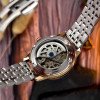 Классические женские часы Awarder 049 Де би не була Silver-Gold-Pearl, водонепроницаемый фото 7