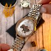 Классические женские часы Awarder 049 Де би не була Silver-Gold-White, водонепроницаемый фото 3