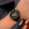 Класичний годинник Awarder 026-3D Де би не був Black-Gold під Індивідуальний дизайн, сталевий ремінець фото 7