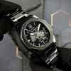 Классические часы Awarder 026-3D Де би не був Black-Silver под Индивидуальный дизайн, стальной ремешок фото 5