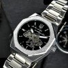 Классические мужские часы Awarder 026-3D Де би не був Silver-Black под Индивидуальный дизайн, водонепроницаемый фото 5
