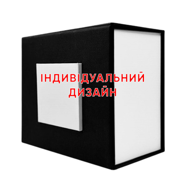 Коробочка картонная 1003 Красно-Белая Индивидуальный дизайн фото 1