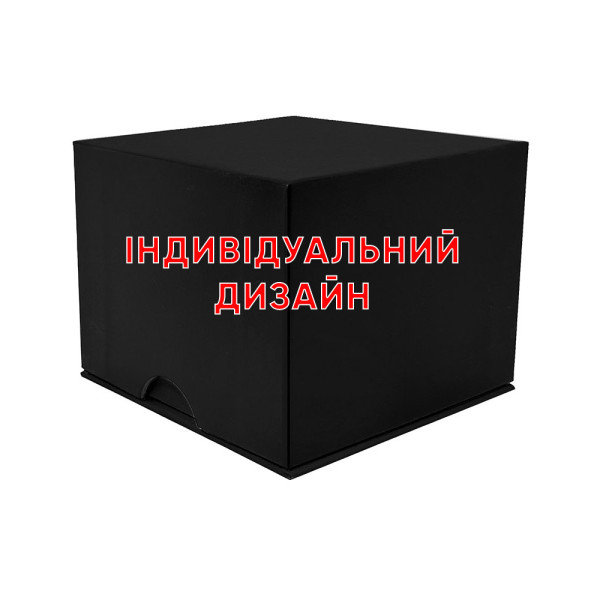 Коробочка для часов Soft-Touch Black Индивидуальный дизайн фото 1