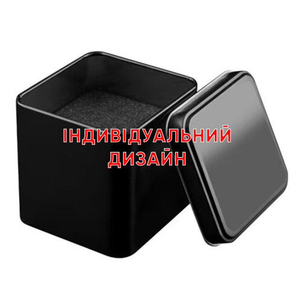 Коробочка металлическая квадратная Индивидуальный дизайн фото 1