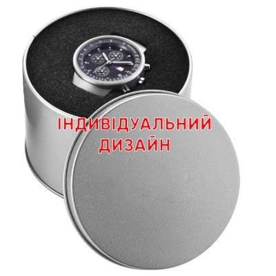 Коробочка металлическая круглая Индивидуальный дизайн