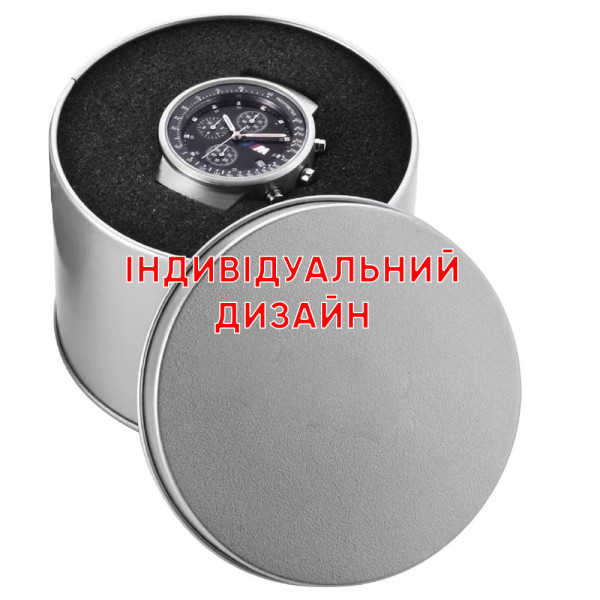 Коробочка металева кругла Індивідуальний дизайн фото 1