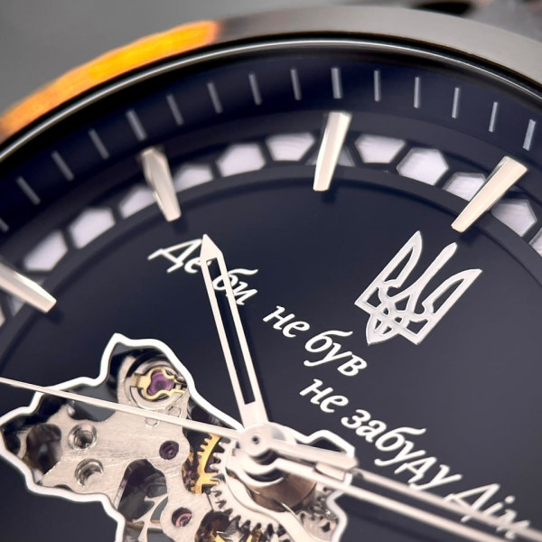 Мужские часы Awarder 043 Где бы ни был Black-Black Automatic фото 10