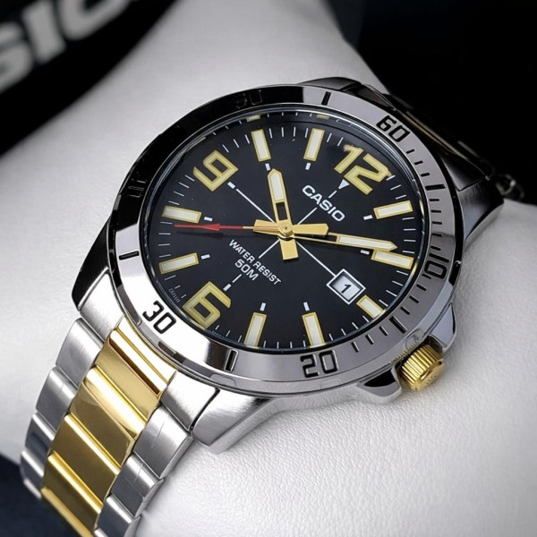 Мужские часы Casio MTP-VD01SG-1B фото 8