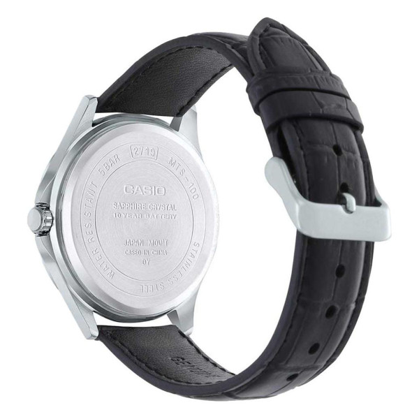 Чоловічий годинник Casio MTS-100L-1A фото 5