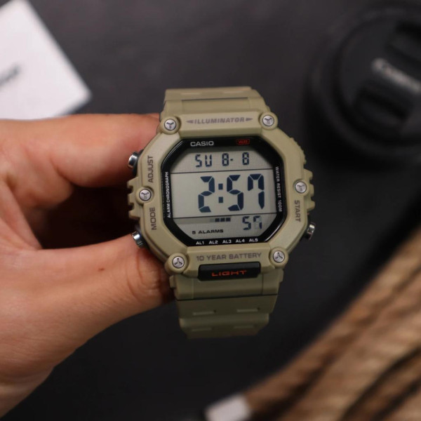 Мужские спортивные часы Casio WS-1700H-5A фото 3