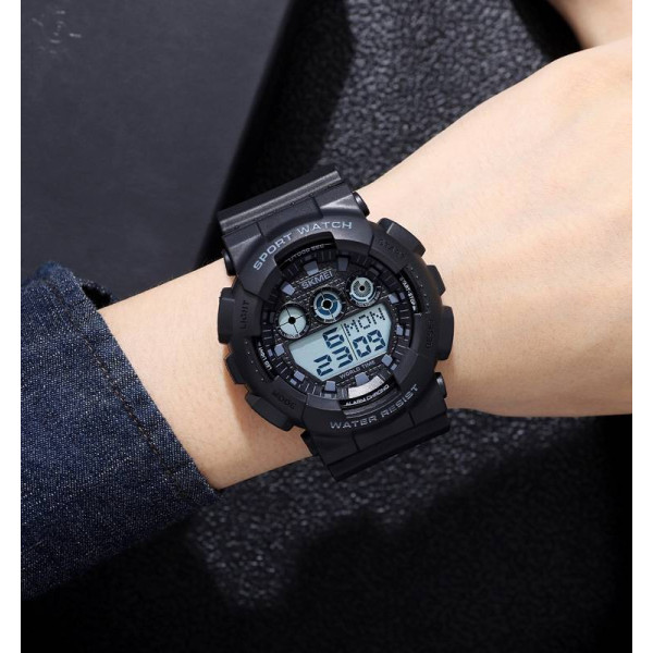 Мужские часы Skmei 1857BKWT Black-White фото 5