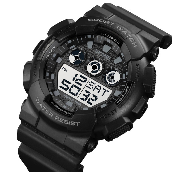 Чоловічий годинник Skmei 1857BKWT Black-White фото 3