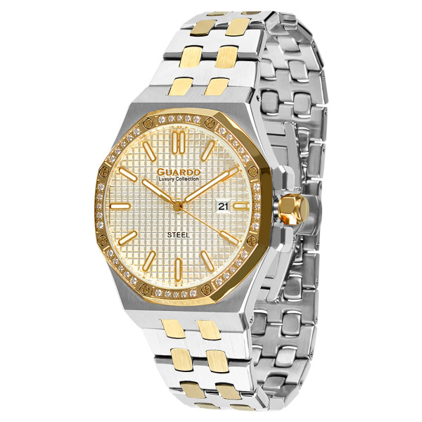 Чоловічий годинник GUARDO S03009-4 фото 1