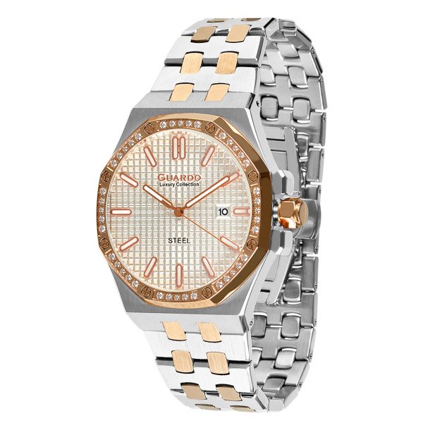 Чоловічий годинник GUARDO S03009-6 фото 1