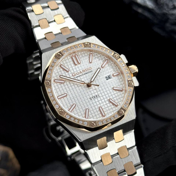 Чоловічий годинник GUARDO S03009-6 фото 4